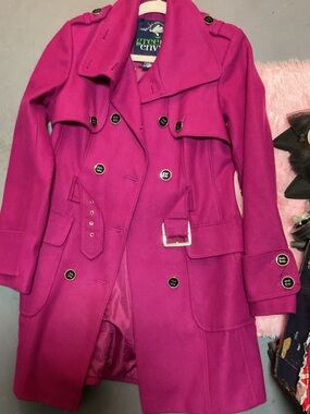 Green Envy Fuchsia Pink Jacket
